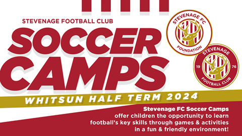 May Half-Term Soccer Camps now available to book online